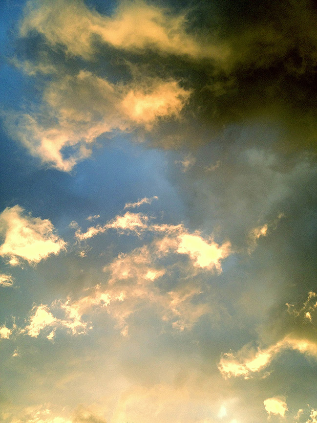 take a look up at the sky