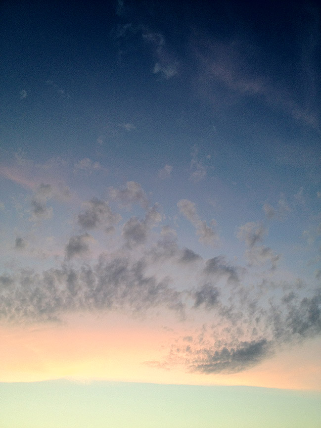 take a look up at the sky